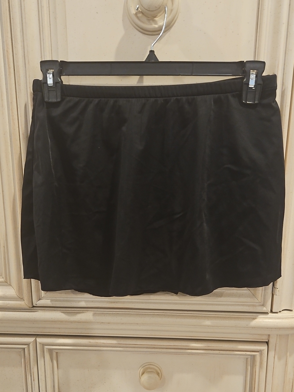 Black Swim Mini Skirt - Unbranded